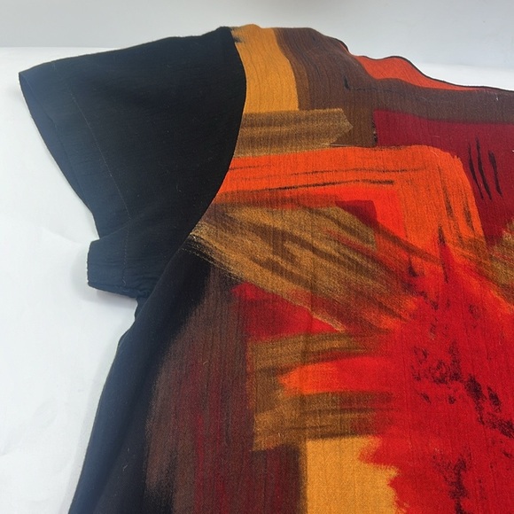 Paradiso Print Tunic With Asymmetric Hem - Picture 11 of 14